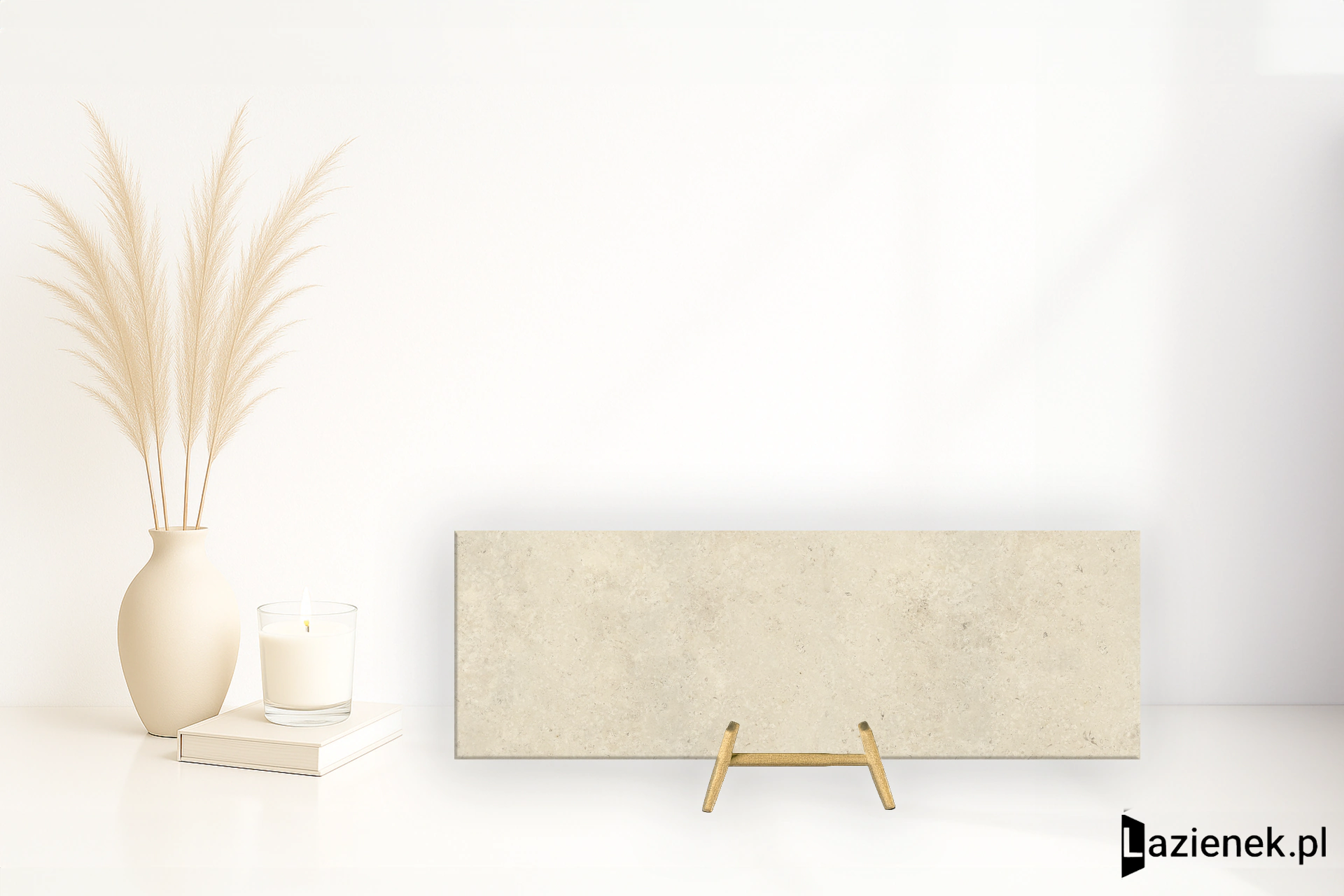 Graniti Fiandre Pietre Maximum Luna Limestone płomieniowana 100x300 cm gr. 6 mm - płytka rektyfikowana / MPP10161030